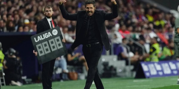 随着西班牙人3-2马略卡，西甲积分榜更新：4队保持不败马竞排名11